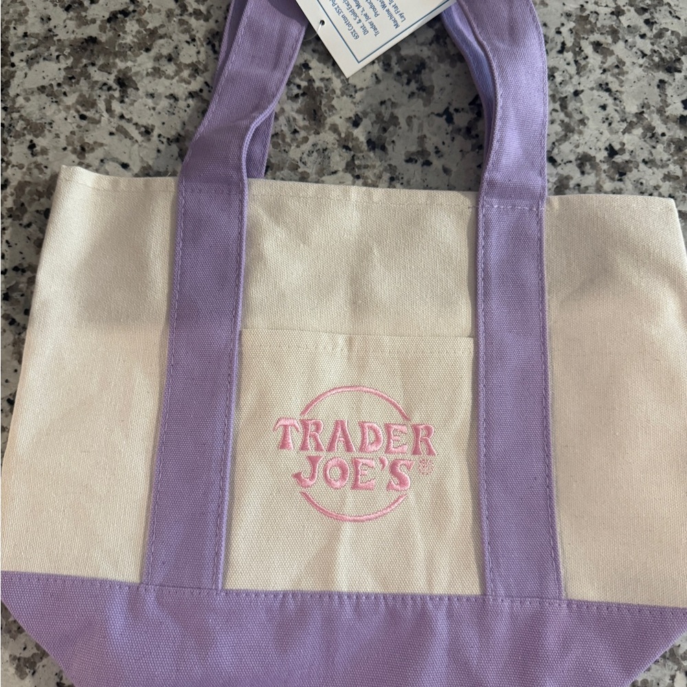 Trader Joe’s Limited Edition Tote Bag in Purple